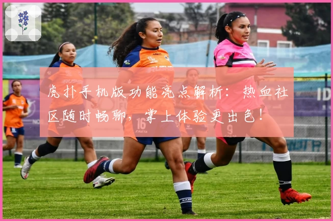 虎扑手机版功能亮点解析：热血社区随时畅聊，掌上体验更出色！